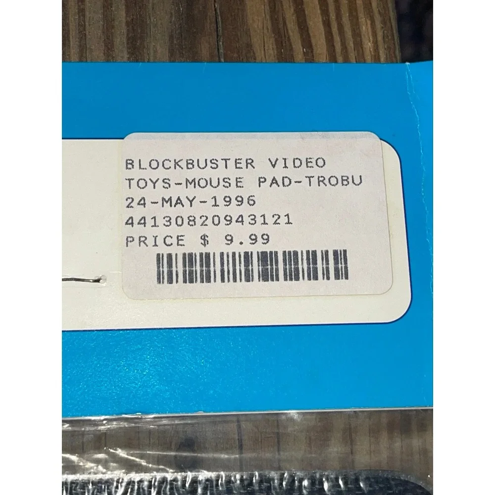 Vintage Star Trek Mouse Pad by Moustrak Captain Kirk and Tribbles New in Package